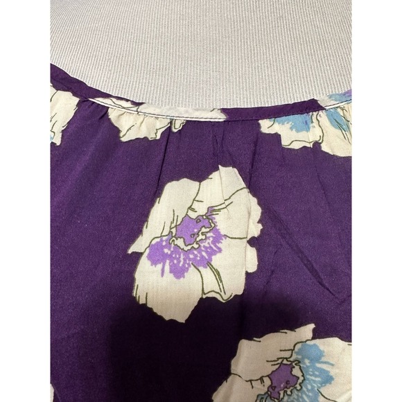 Old Navy Women’s Maternity Purple Floral-Large - Picture 2 of 9